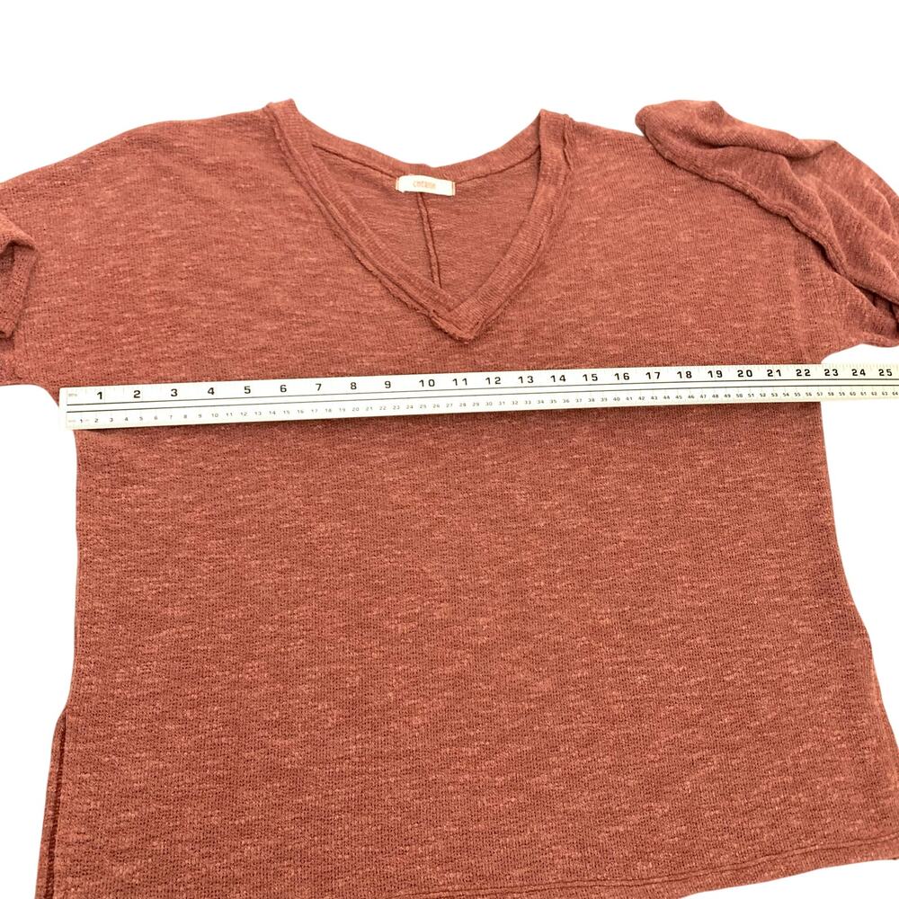 Bundle 2 - Cherish Womens Tops Sz Small Mauve Pink Tones Long Sleeves Oversized - Picture 6 of 16